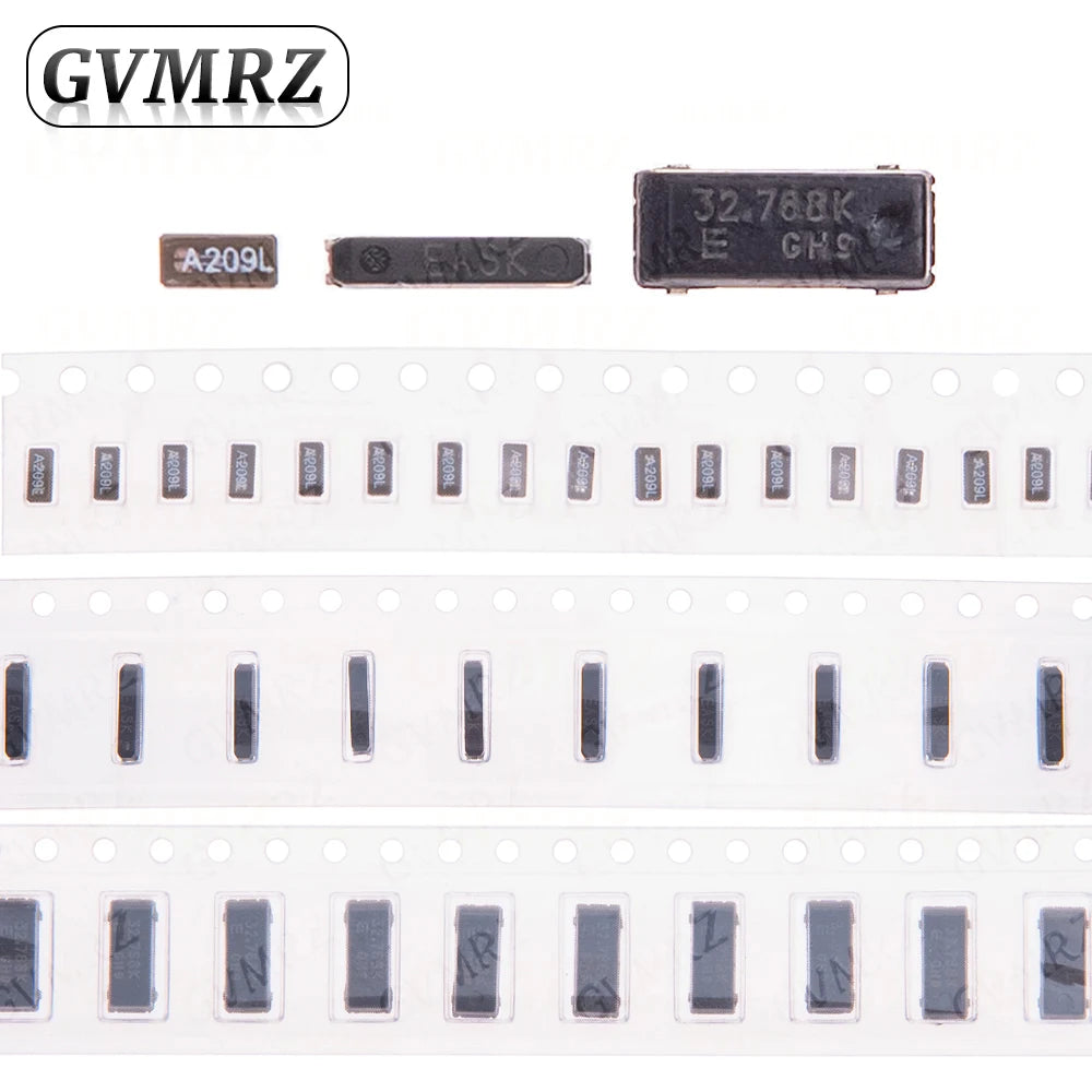 10PCS SMD Passive crystal oscillator MC-146 32.768KHz 12.5PF 7.0*1.5mm  MC-306 32.768K 3.8*8.25 FC-135 3215 2Presonator