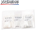 660PCS 0603 0805 1206 1210 SMD Resistor 1% 5% KIT 1R~1MΩ 10K 100K 1R 100R 330R 33Values*20pcs Assorted kit
