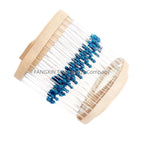 100PCS,Metal Film Resistor 1/4W 1% 100K 220R 1K 1.5K 2.2K 4.7K 10K 22K 47K 100R 100 220 1K5 2K2 4K7-22M Ohm Resistance 1R~22M