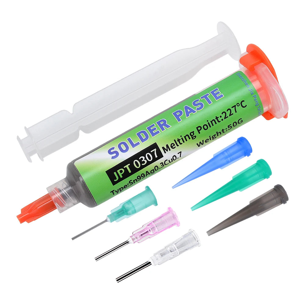 JPT0307 Lead-Free Solder Paste RoHS No-Clean Silver-Containing for SMT