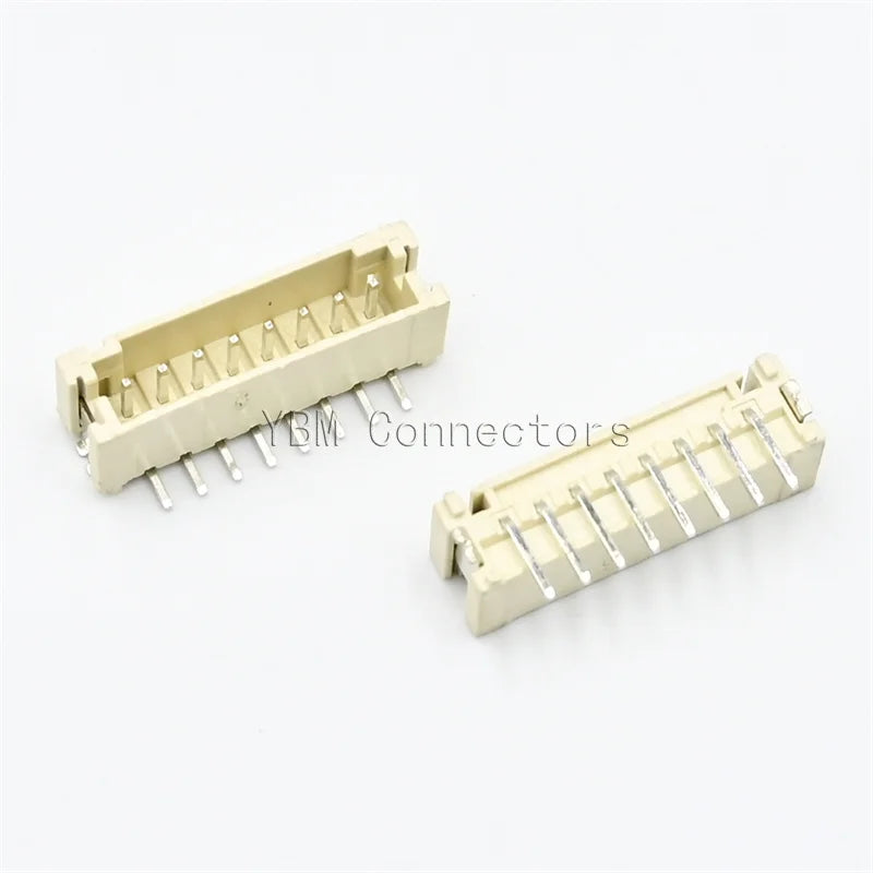 100pcs PH2,0mm 2p 3p 4p 5p 6p 7p 8p 9-poliger 10-poliger vertikaler smd-Kabelst ecker Klemmenst ecker Pin-Header-Steck verbinder