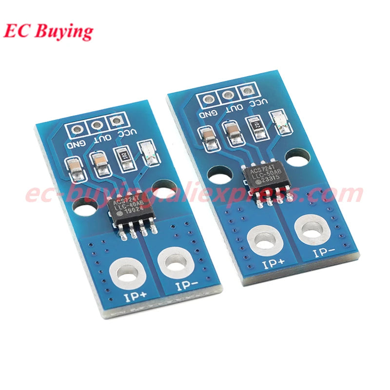10Pcs/1pc ACS712 ACS758 Hall Current Sensor Module Detector 5A 20A 30A 50A 100A 150A 200A Range Detection Board For Arduino DIY