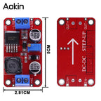 1/2/5PCS XL6019 5A DC-DC Step Up Power Module Boost Volt Converter 3.3V-35V To 5V 6V 9V 12V 24V