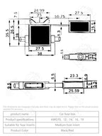 Medium 32V Car Waterproof Fuse Holder Socket 18/16/14/12/10AWG Auto Motorcycle Motorbike Blade Fuse 3A 5A 7.5A 10A 15A 20A 25A