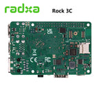 Radxa development board ROCK 3C with 4-core CPU single-board computer, Raspberry Pi alternative