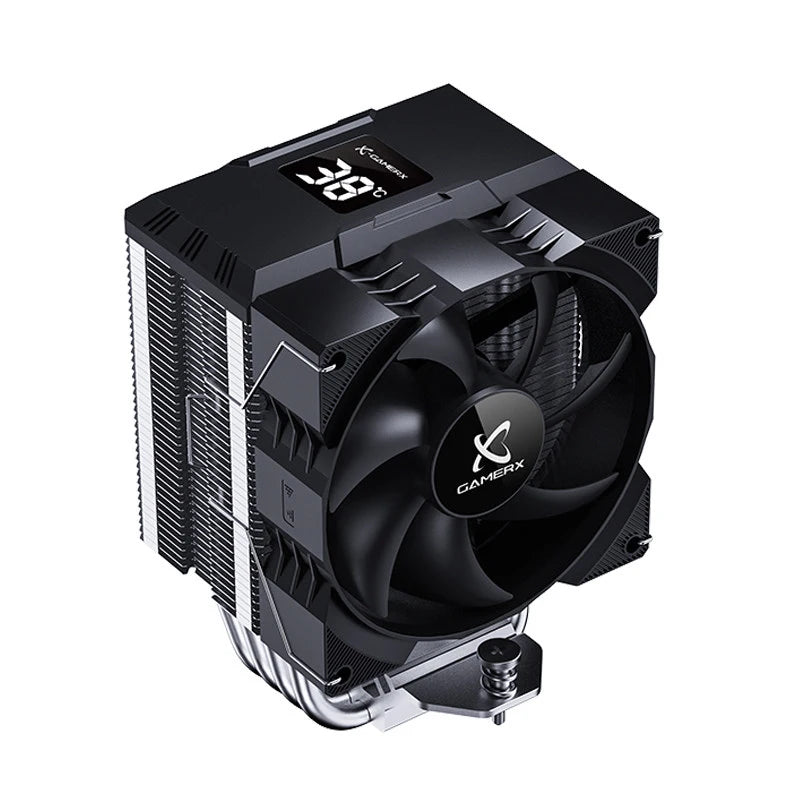 Power Train X-Gamerx Z-1300 9cm with Digital Temperature Display Four Heat Pipe CPU Air Cooler ARGB LGA1700 1200 115X AM4 AM5