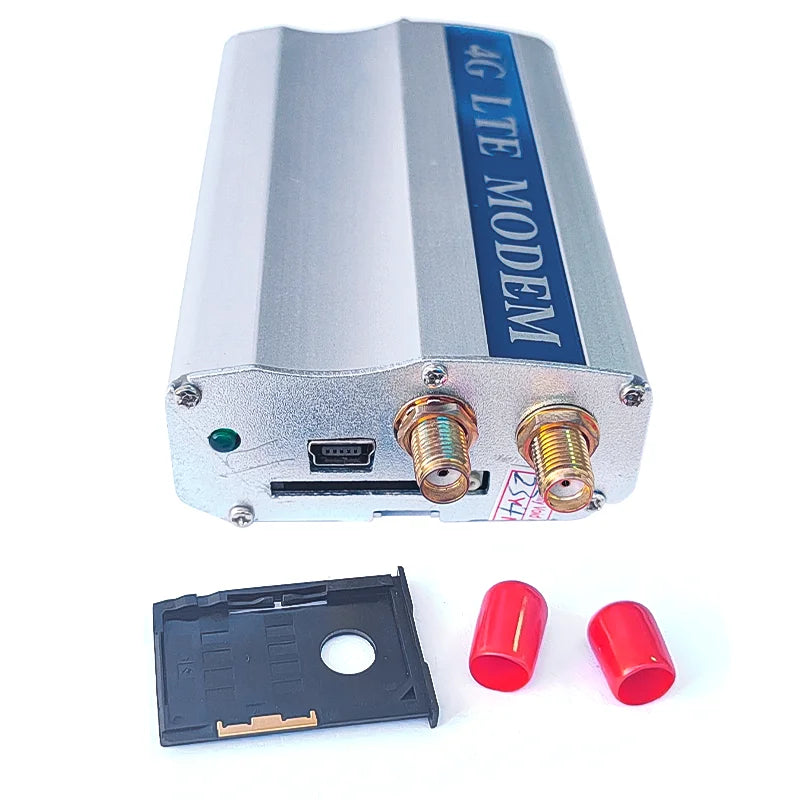 Industrial 4G LTE Modem Built-in SIM7600E SIM7600G Global SIM7600SA SIM7600A Cat1 Module RS232 USB 4G GPS Receiver
