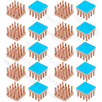 WE DO HEATSINK Small Tiny Useful Pure Copper Heat Sink Without or With Thermal Pad For Raspberry Pi Banana Pi IC Chipset Package