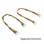 5pcs GH1.25 2P/3P/4P/5P-10 Pin JST GH 1.25 Single Double Head Connector with 150mm Soft Silicone Cables for Pixhawk Pixhack GPS