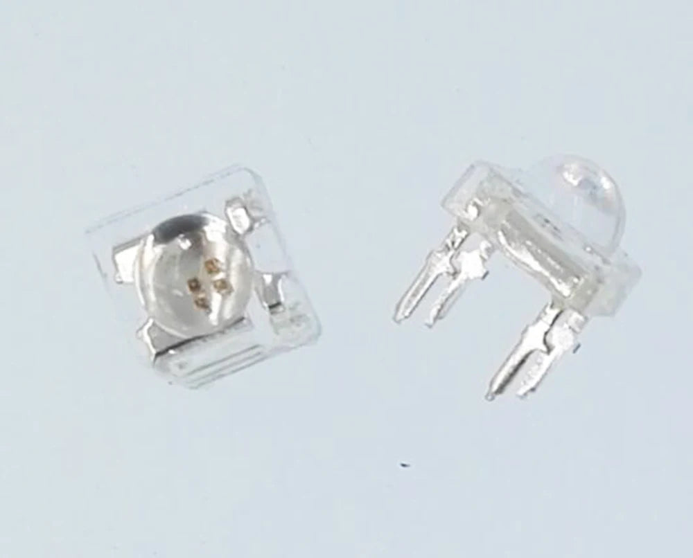 500pcs 80mA 5mm Piranha 4chip Car LED Eagle-eye SMD Superflux LED, High Brightness Red/Green/Blue/Yellow/WarmWhite/ Cold white