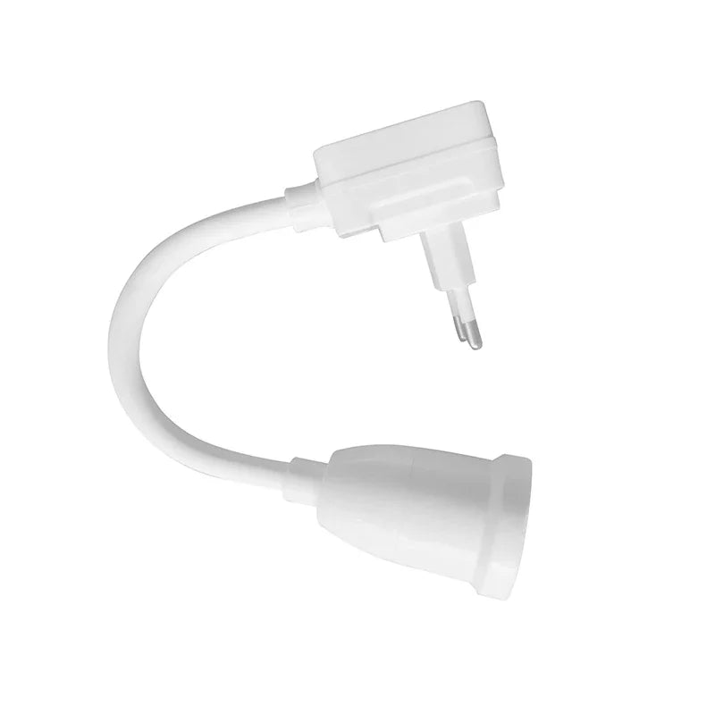 E27 Direct Plug in Swivel Head E26 LED Light Socket with Switch EU US LED Table Lamp Base Holder