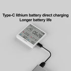 New DUKA TH3 Electronic Temperature Humidity Sensor Wifi Smart Electric Digital Hygrometer Thermometer Clocks Weather Station