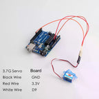 1/2/4 PCS GH-S37D Micro Digital Servo Motor 3.7g Super Light 90 Degree for RC Plane/Helicopter/Boat/Car Super Light Mini Servos