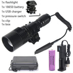 C11 infrared IR850nm&940nm LED Zoom High Bright Night Vision Infrared Fill Light Tactical Hunting Zoom Flashlight IR lighting