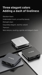 FiiO K11 DAC and Headphone Amplifier for Home Audio/PC, 6.35mm and Balanced 4.4mm, RCA, Coaxial, Optical, 1400mW, DSD256