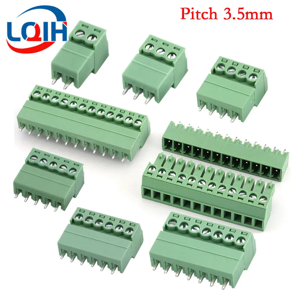 15EDG KF2EDG 2.54mm 3.5mm 3.81mm 5.08mm PCB Screw Terminal Block 2 3 4 5-16Pin Male Plug Female Socket Pin Header Wire Connector