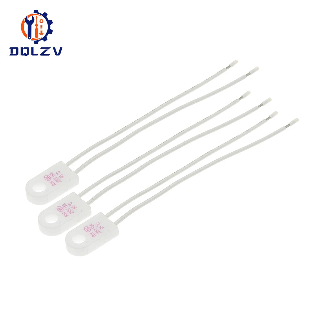 RH 95C 115C 125C 130C 135C 150C 180C 230C Degree RH Cutoff Temperature Fuse 15A 250V Fan Motor Thermal Fuse