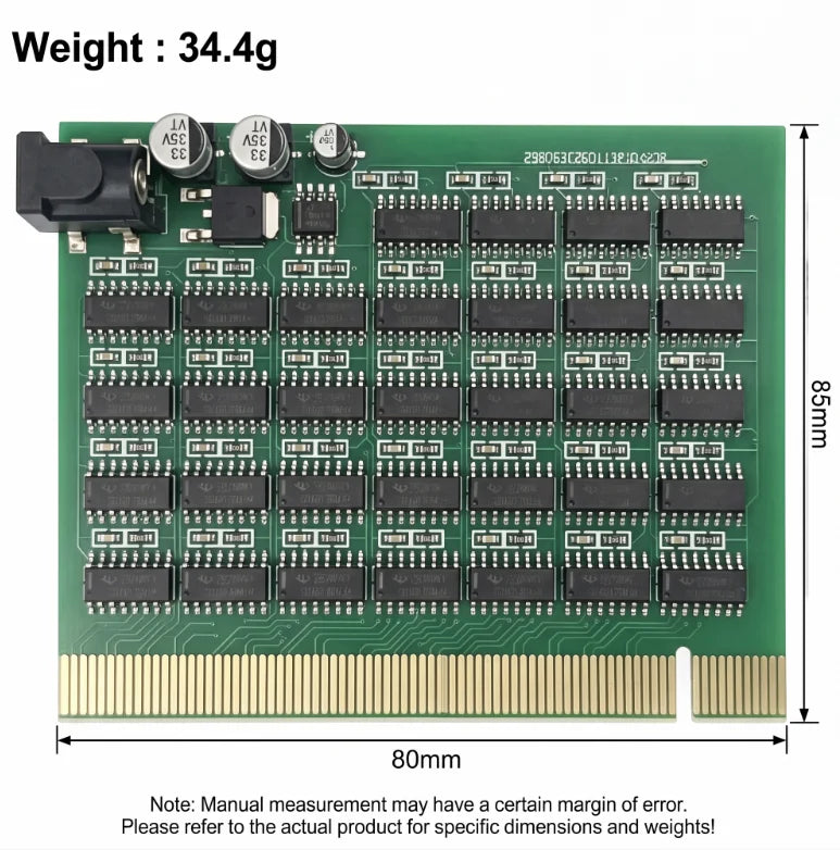 PCI-E 16X PCI Express Slot Tester Card for Motherboard,PCI-E Light Tester,Detect South Bridge Short Circuit & Open Circuit Fault