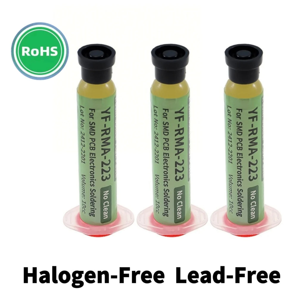 RMA-223 10cc Flux No Clean Flux Soldering Iron Welding Flux Consumer Electronics Repair Solder Paste For Phone LED BGA SMD PGA