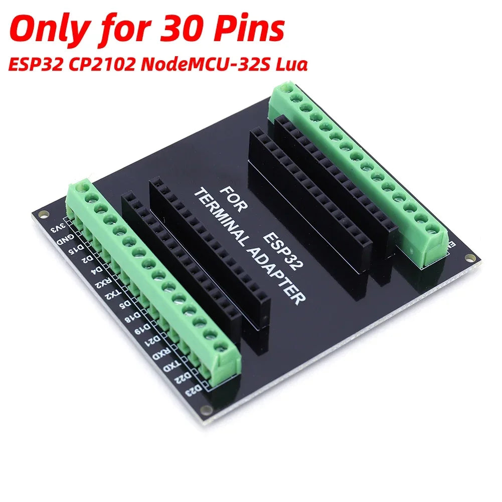 32S Expansion Board CP2102 NodeMCU-32S Lua 30pin/38Pin Module GPIO E32 WiFi Bluetooth Low Power Module