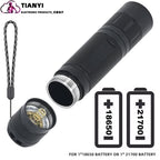 Professional Focus Night Vision Hunting Torch, Tactical Infrared Radiation Zoomable LED Flashlight, IR 850nm, 940nm, 10W