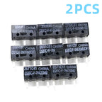 New 2PCS D2FC-F-7N 10M 20M OF D2FC-F-K50M D2FC-F-K60MN Mouse Microswitch
