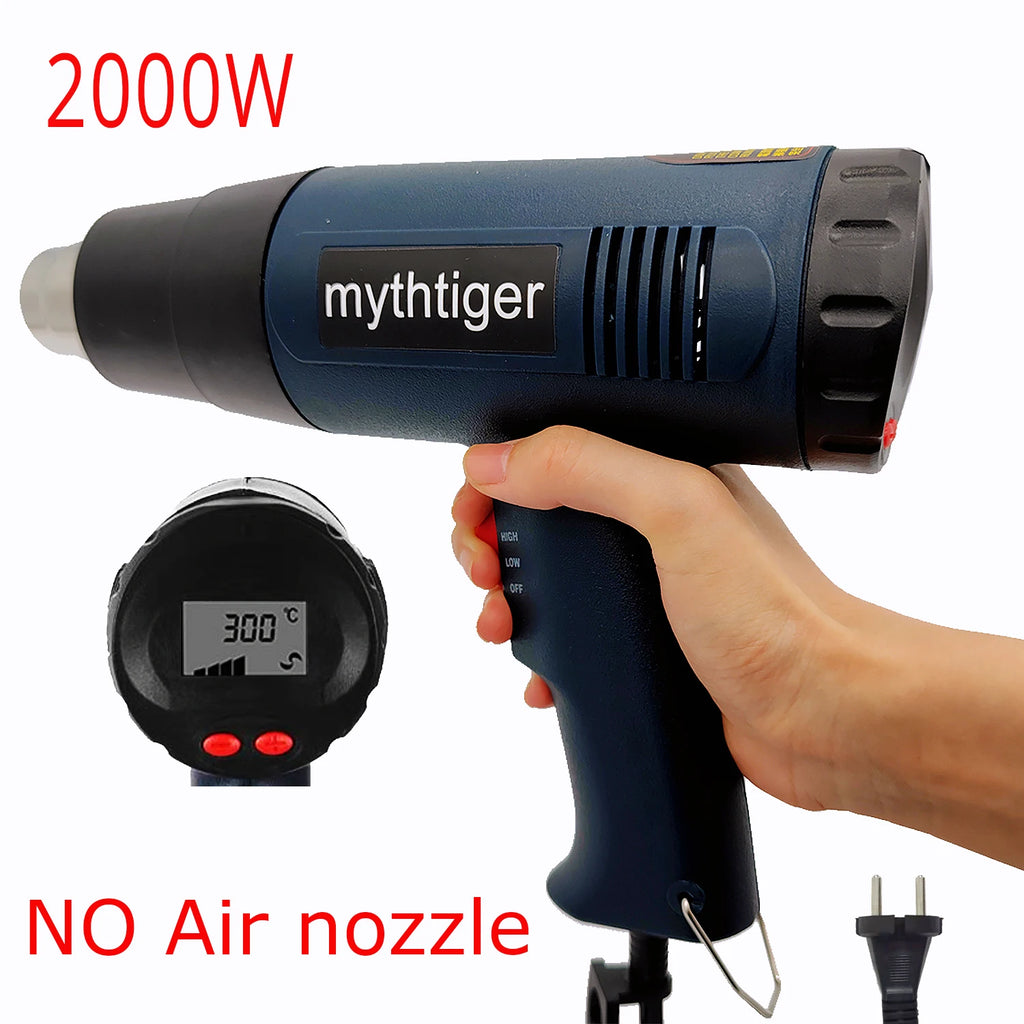 NEW　Heat Gun Construction Thermal Dryer 220V Heat Guns Soldering Tool Temperature Adjustable Hair Dryer Shrinking Wrapping Tools