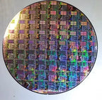 12 Inch CPU Wafer Silicon Science Technology Pendulum Piece Birthday Gift Photoetching Circuit Chip Semiconductor Silicon Wafer
