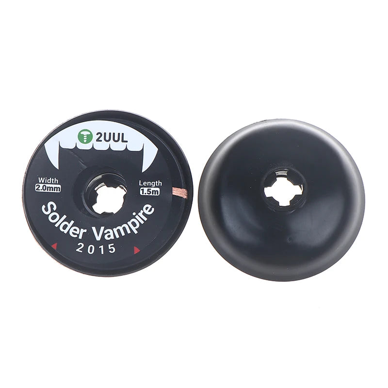 2UUL DW16 2015 Ultra High Density Solder Vampire Desoldering Braid Wick Separate Pack For Motherboard PCB BGA Soldering Tool