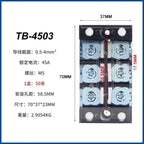Terminal Block Position Connection Strip Copper Iron TB-1503 TB-1504 TB-1505 TB-1506 TB-1508 TB-1510 TB-1512 TB-1515 TB-1520