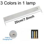 Motion Sensor Bar Light Type C Rechargeable Light LED Magnetic Attraction Night Light for Kitchen Bedside Wardrobe Bookcase