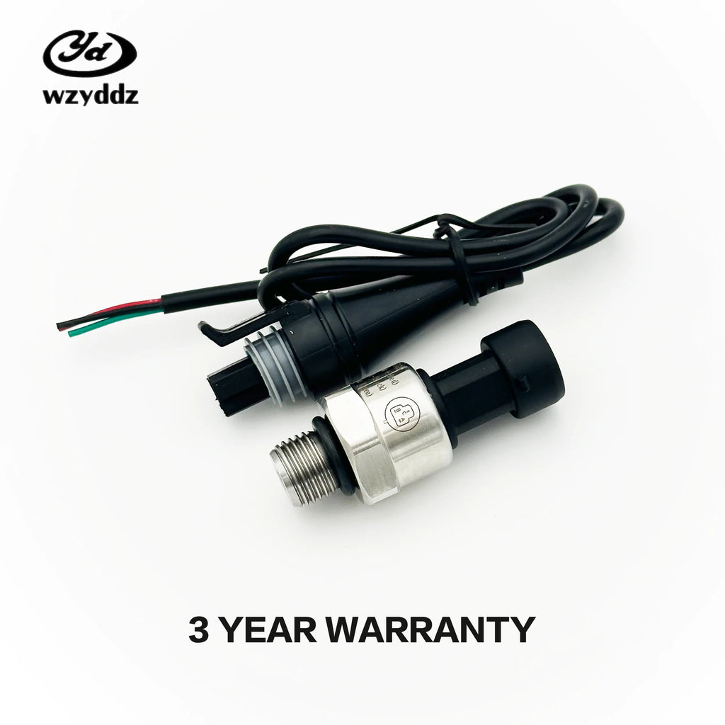 Pressure Sensor Transducer Transmitter for Water Oil Fuel Gas Air G1/4 5-12V Ceramic Sensor Stainless Steel 5-300psi Optional