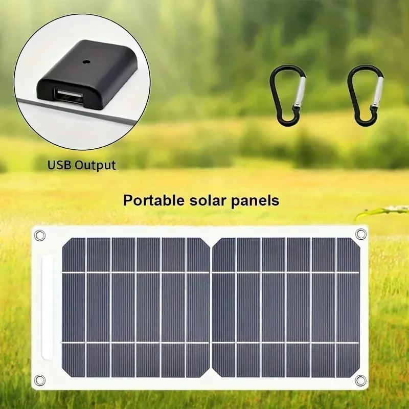 SOECOPO 30W Lightweight Flexible Solar Panel Kit, Free Mini Solar Regulator, Complete Hooks & Suction Cups Accessories, Portable For Phone Outdoor Camping Charging, US Warehouse 2-8 Days Fast Domestic Delivery