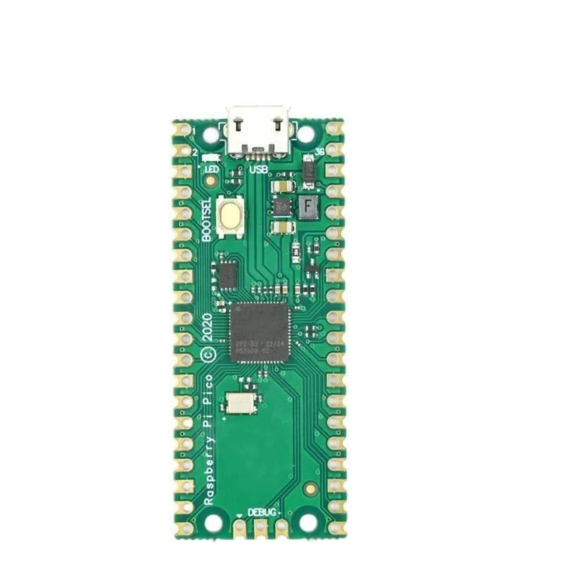 Raspberry Pi Pico or Pico W With Wireless WiFi Module Dual-Core ARM Cortex MO+RP2040 Microcontroller Development Board