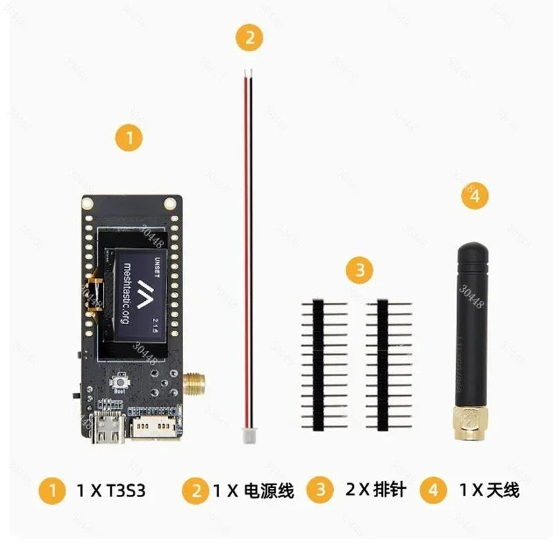 T3S3 V1.2 ESP32-S3 LoRa 2.4G SX1280 Development Board Module with OLED