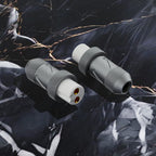 Monosaudio GX16 GX12 2Pin Female Socket Plug Wire Panel Connector with Plastic Cap Connector 5A 125V L88-93 Circular Aviation