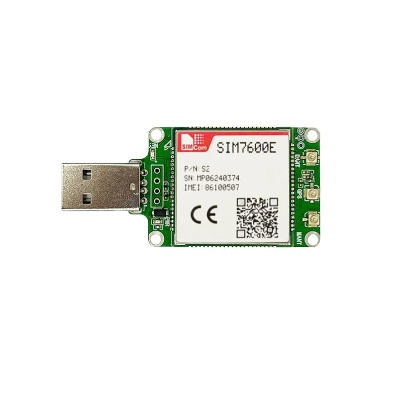SIMCOM SIM7600 Series SIM7600G/ SIM7600E/SIM7600G-H/SIM7600E-H/SIM7600E-H1/SIM7600E-L1C/SIM7600SA/NA/JC-H 4G LTE Cat4 USB Dongle
