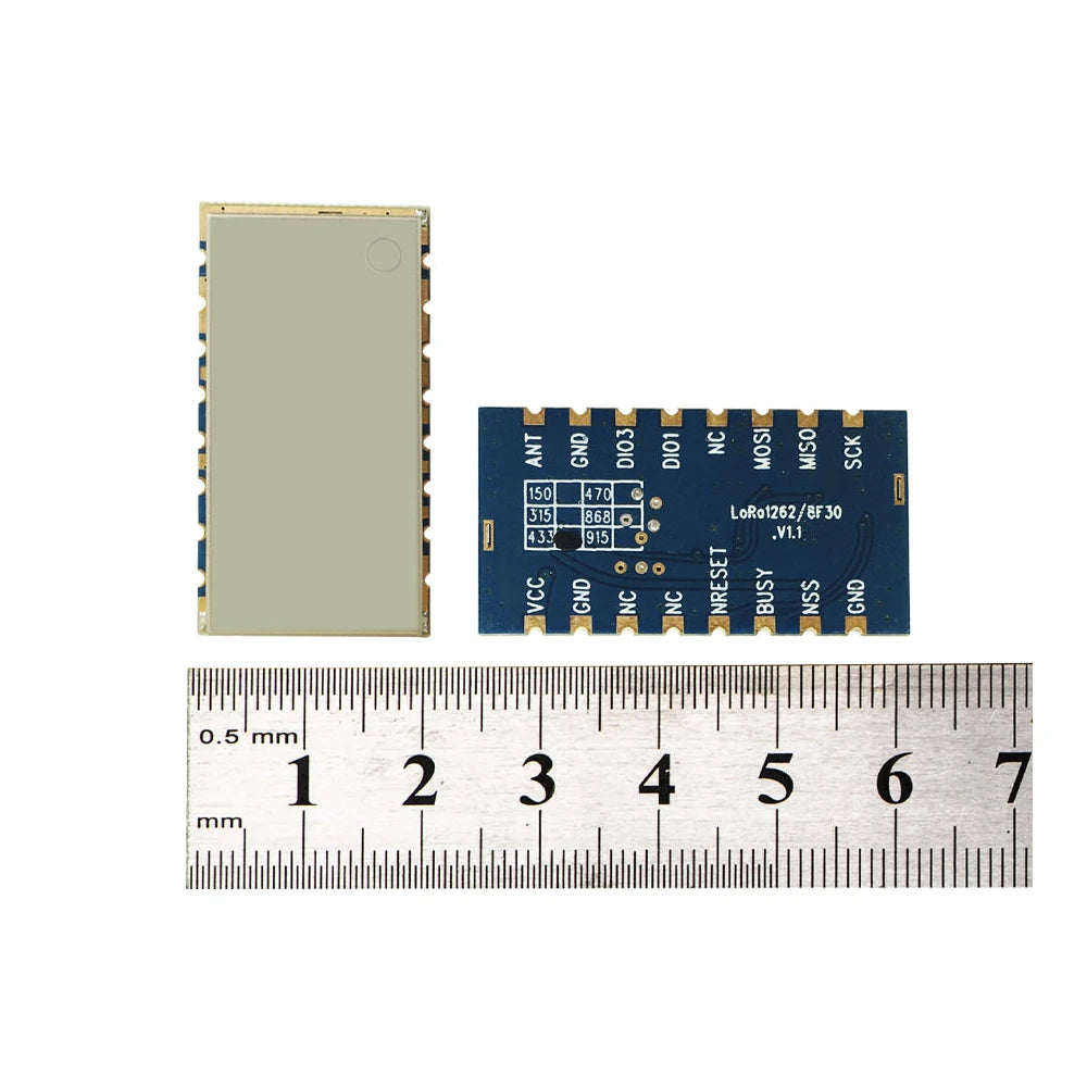 2pc/lot lora1268F30 1.5W 433MHz SX1268 High Sensitivity -148dBm low current SPI port Lora Module