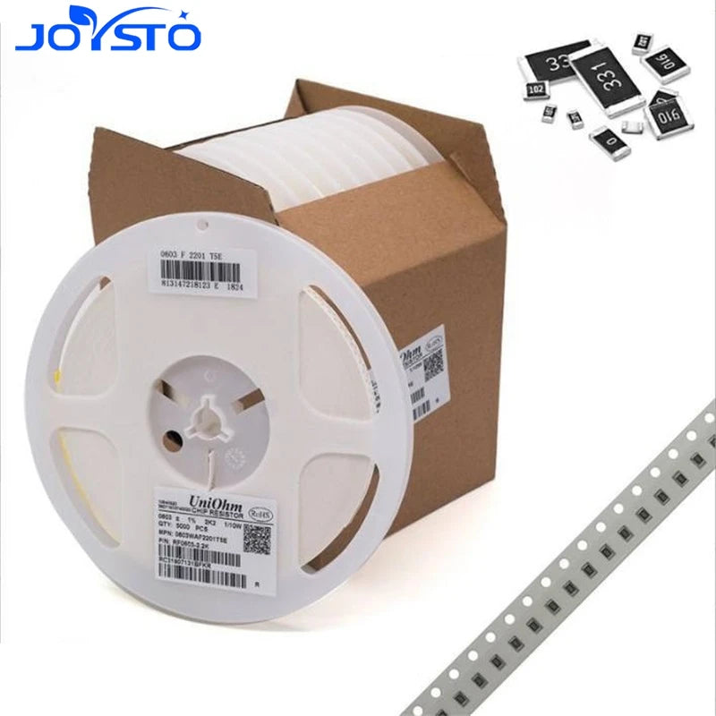 20PCS SMD Alloy Sampling Resistor 2512 2W 1% Detection Current High-Power Resistor 0.005R 1mR 0.05R R050 0.0002R 0.5MR