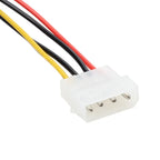 30cm SATA Female Combo 7+15 Pin Data Cable And Power To SATA 7Pin+4 Pin Molex Serial ATA Lead Cable Power Adapter