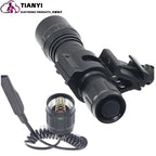 Zoomable LED Infrared Tactical Flashlight Night Vision Rechargeable Waterproof Hunting Torch 850nm/940nm IR Flashlight