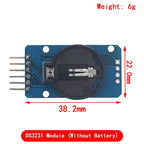 1PCS PCF8563 DS3231 PCF8523 AT24C32 DS1302 DS2121SN IIC Precision RTC Real Time Clock Memory Module For Arduino new original