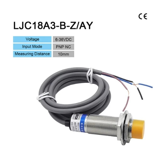 LJC18A3-B-Z/BX Approach Sensor Cylindrical Capacitive Proximity Switch 10mm Detecting distance NPN/PNP NO/NC DC6-36V