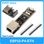 Waveshare ESP32-P4-ETH Development Board 32MB PSRAM/Flash PoE RJ45 Ethernet MIPI-DSI CSI RISC-V MCU for Arduino IoT AI SmartHome
