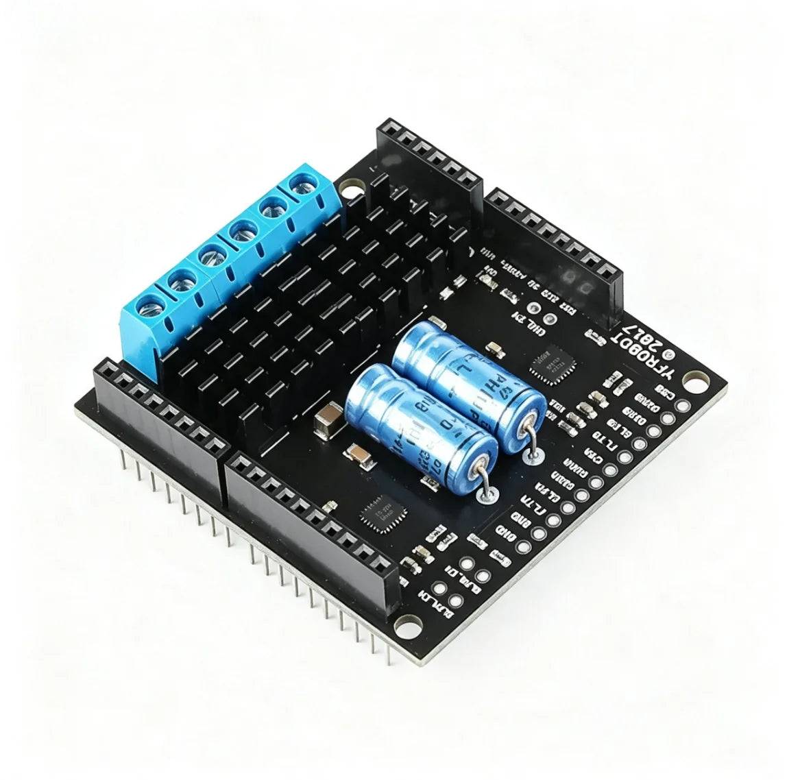 MD04 High‑Power Dual H‑Bridge Motor Driver Module DRV8701 23A 200W DC Motor Controller Replace L298N for Robot Car