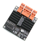 12V/24V 12A Dual Channel DC Brushed Motor Driver Module H-Bridge PWM Surpasses L298N BTS7960 10A