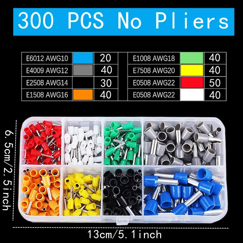 VE Tubular Crimp Terminals,Cable Electrical Connector,Insulated Wire Connectors,Tube Type Terminal Crimping Pliers HSC86-4