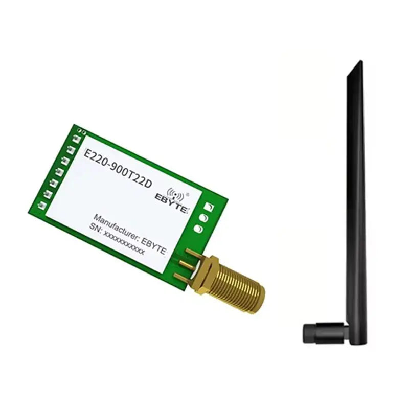 EBYTE E220-900T22D Lora LLCC68 Wireless Module 22Dbm Long Range 5Km SMA-K UART RSSI Transmitter Receiver DIP With 868Mhz Antenna