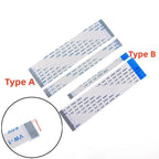 2 Sets FFC FPC Cable 4 6 8 10 12 15 16 20 24 30 34 40 50 60 Pin 0.5mm Pitch to 2.54 mm DIP PCB Adapter Same Reverse Contact Side