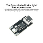 PD QC USB-C Voltage Trigger Module 5–20V Adjustable Voltage Module Supports Integer Decimal Setting Polling Test
